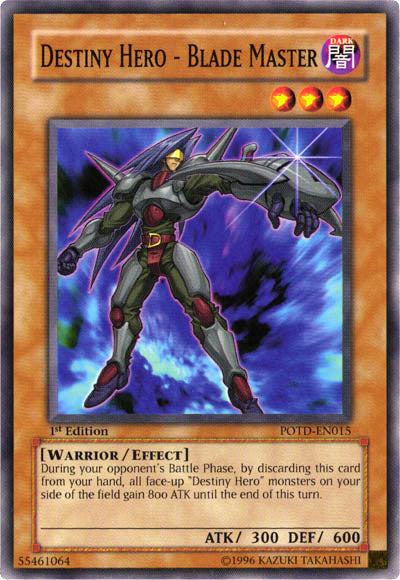 Destiny Hero - Blade Master [POTD-EN015] Common | Odin's Place