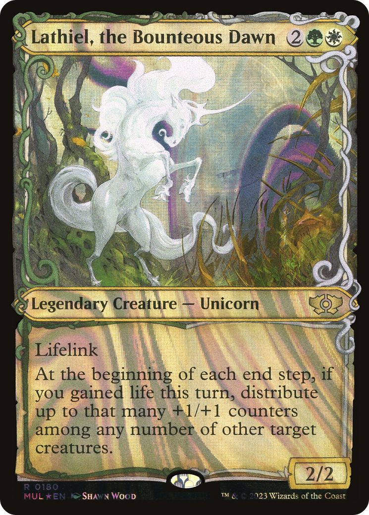 Lathiel, the Bounteous Dawn (Halo Foil) [Multiverse Legends] | Odin's Place
