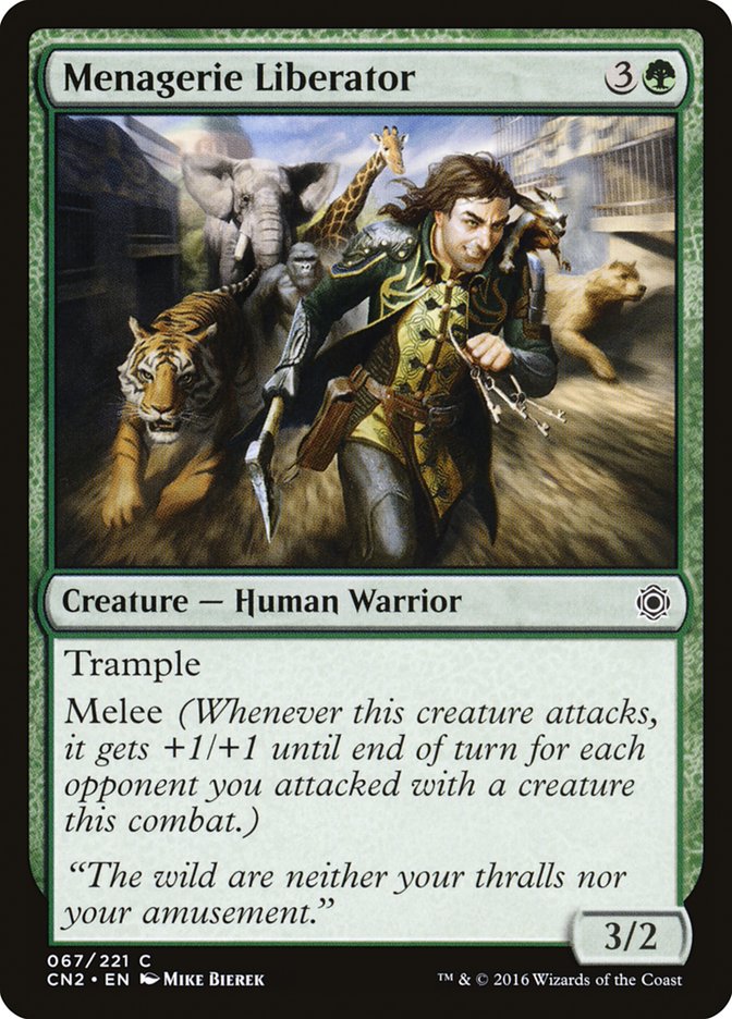 Menagerie Liberator (67) [Conspiracy: Take the Crown] | Odin's Place