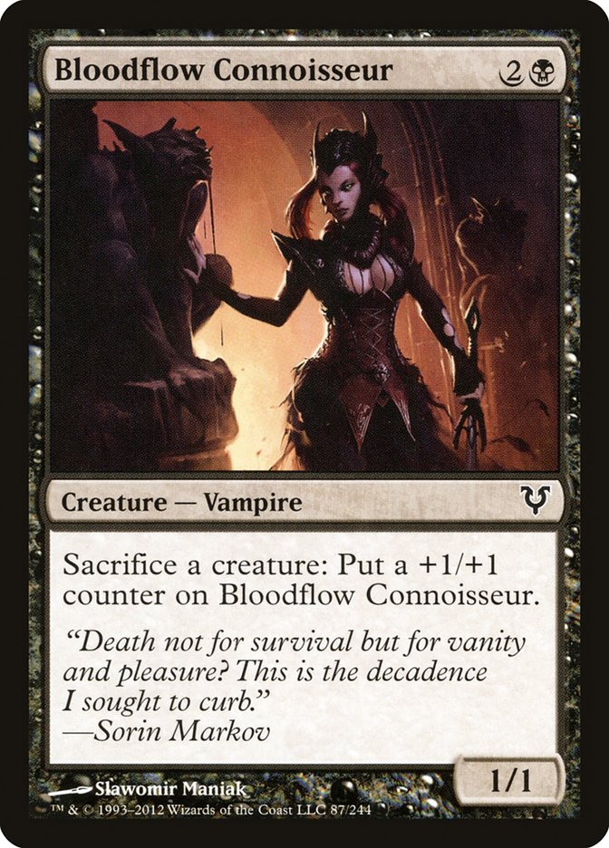 Bloodflow Connoisseur (87) [Avacyn Restored] | Odin's Place