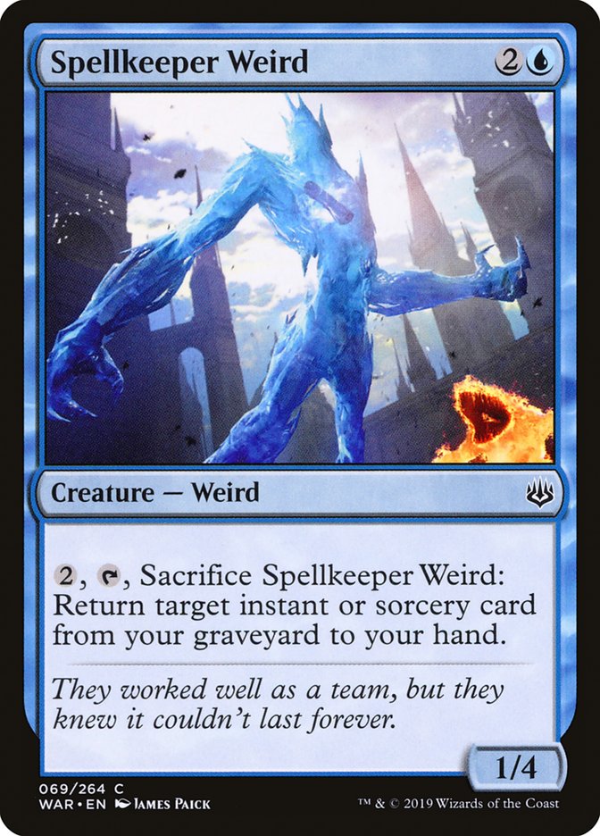 Spellkeeper Weird (69) [War of the Spark] | Odin's Place