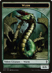 Saproling // Wurm Double-Sided Token [Ravnica Allegiance Guild Kit Tokens] | Odin's Place