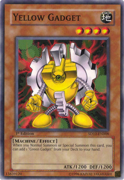 Yellow Gadget [SD10-EN008] Common | Odin's Place