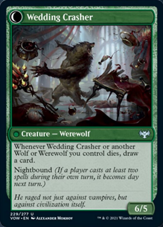 Wolfkin Outcast // Wedding Crasher [Innistrad: Crimson Vow] | Odin's Place