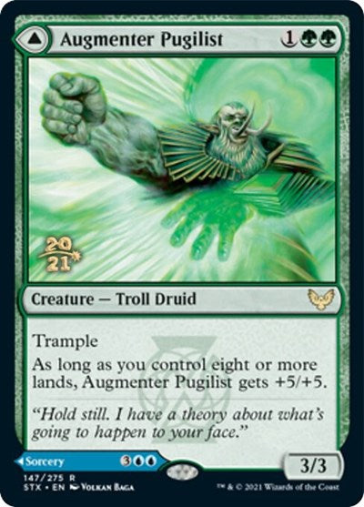 Augmenter Pugilist // Echoing Equation [Strixhaven: School of Mages Prerelease Promos] | Odin's Place