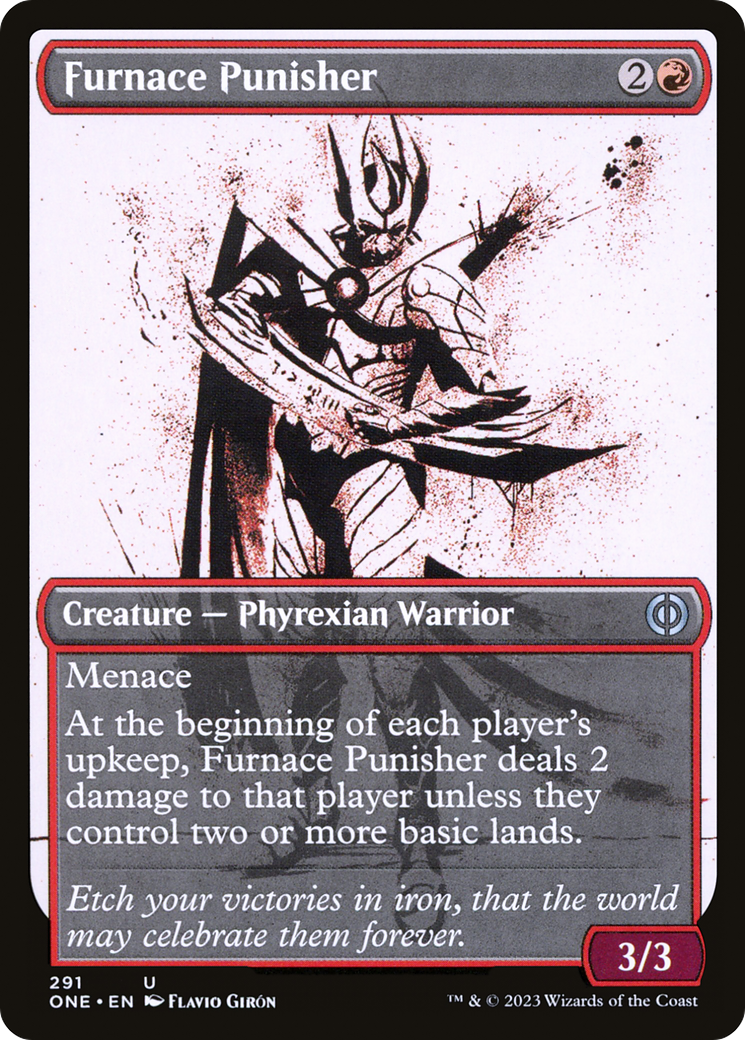 Furnace Punisher (Showcase Ichor) [Phyrexia: All Will Be One] | Odin's Place