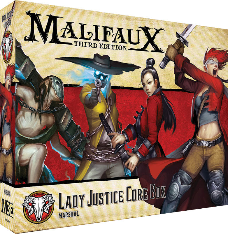 Malifaux 3E: Guild Lady Justice Core Box | Odin's Place