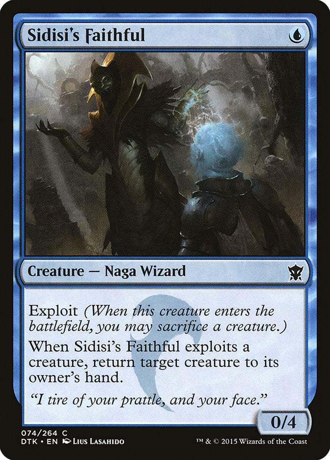 Sidisi's Faithful (74) [Dragons of Tarkir] | Odin's Place