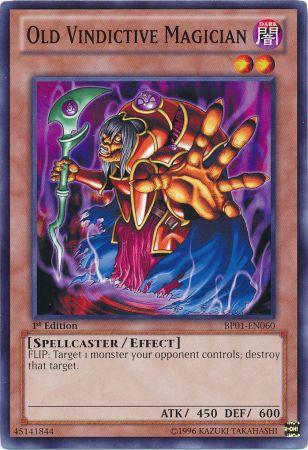 Old Vindictive Magician [BP01-EN060] Common | Odin's Place
