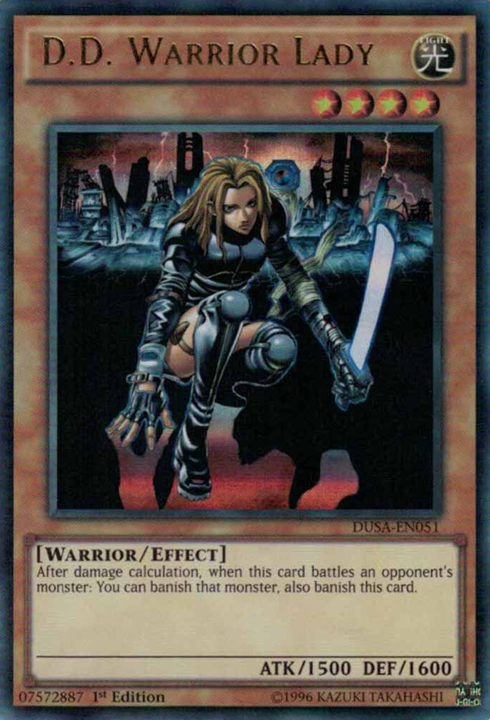 D.D. Warrior Lady [DUSA-EN051] Ultra Rare | Odin's Place
