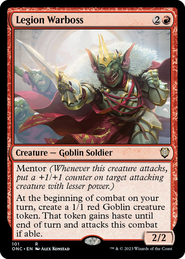 Legion Warboss [Phyrexia: All Will Be One Commander] | Odin's Place
