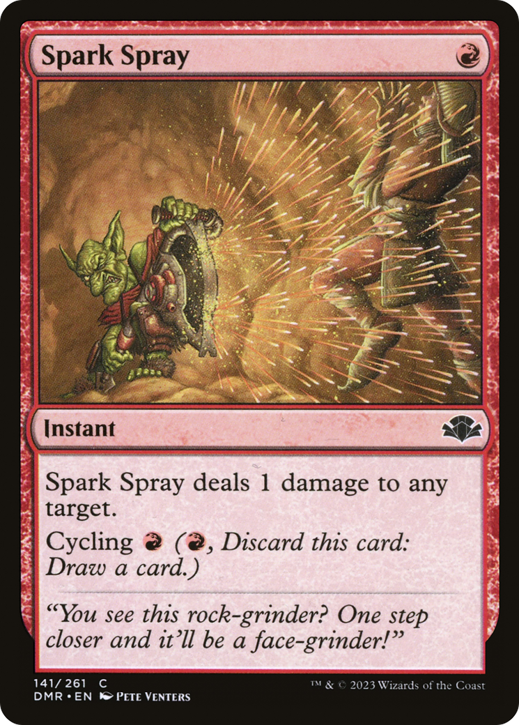 Spark Spray [Dominaria Remastered] | Odin's Place