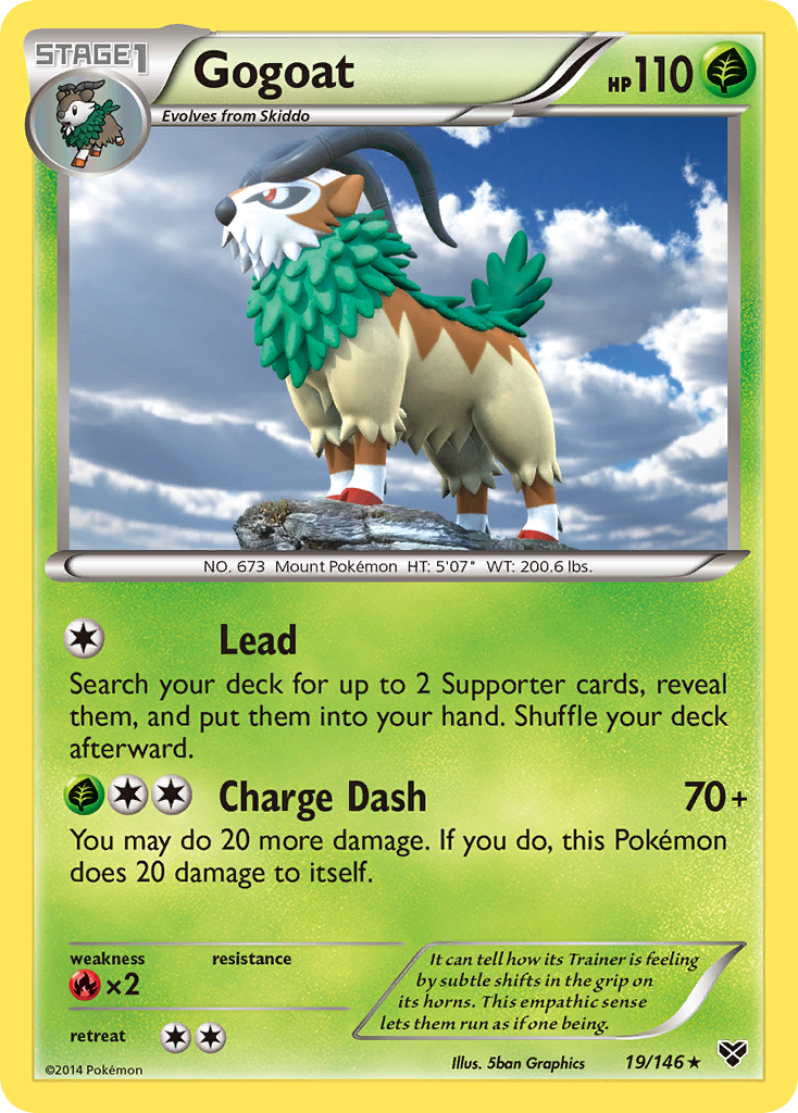 Gogoat (19/146) [XY: Base Set] | Odin's Place
