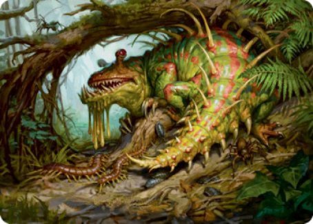Blex, Vexing Pest Art Card [Strixhaven: School of Mages Art Series] | Odin's Place