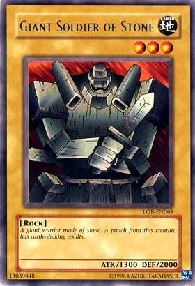 Giant Soldier of Stone [LOB-EN068] Rare | Odin's Place