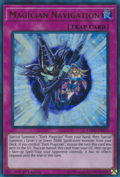 Magician Navigation [LEDD-ENA29] Ultra Rare | Odin's Place