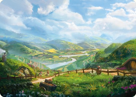 Plains Art Card [The Lord of the Rings: Tales of Middle-earth Art Series] | Odin's Place