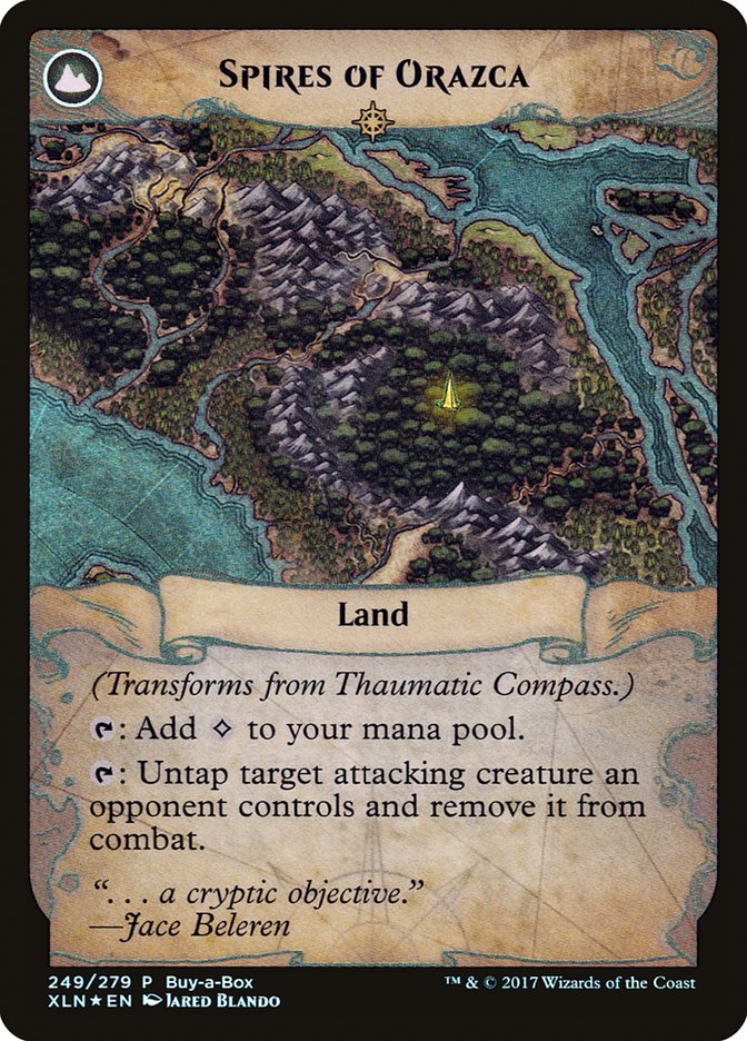 Thaumatic Compass // Spires of Orazca (Buy-A-Box) [Ixalan Treasure Chest] | Odin's Place