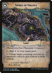 Thaumatic Compass // Spires of Orazca (Buy-A-Box) [Ixalan Treasure Chest] | Odin's Place