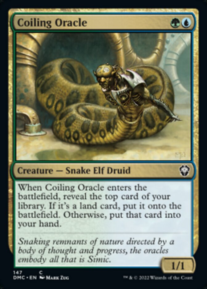 Coiling Oracle [Dominaria United Commander] | Odin's Place