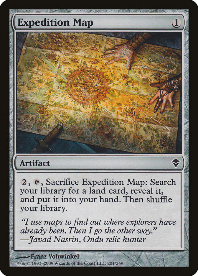 Expedition Map (201) [Zendikar] | Odin's Place