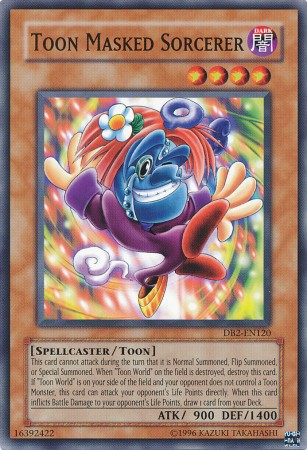 Toon Masked Sorcerer [DB2-EN120] Common | Odin's Place