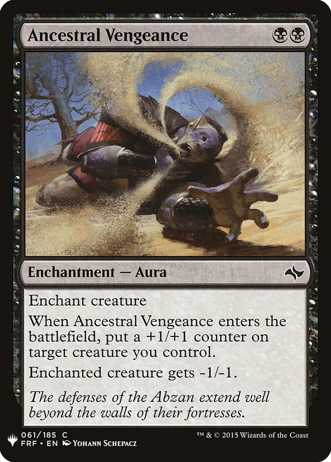 Ancestral Vengeance [Mystery Booster] | Odin's Place