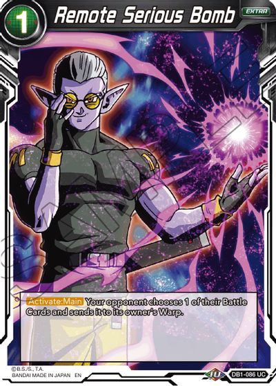 Remote Serious Bomb (Reprint) (DB1-086) [Battle Evolution Booster] | Odin's Place