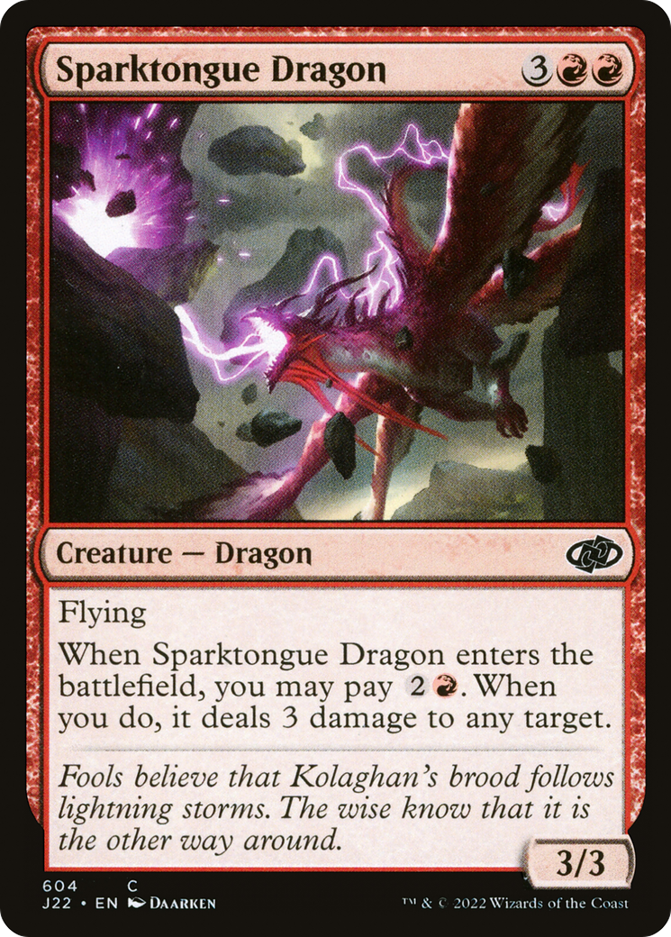 Sparktongue Dragon [Jumpstart 2022] | Odin's Place