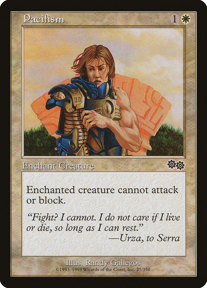 Pacifism (27) [Urza's Saga] | Odin's Place