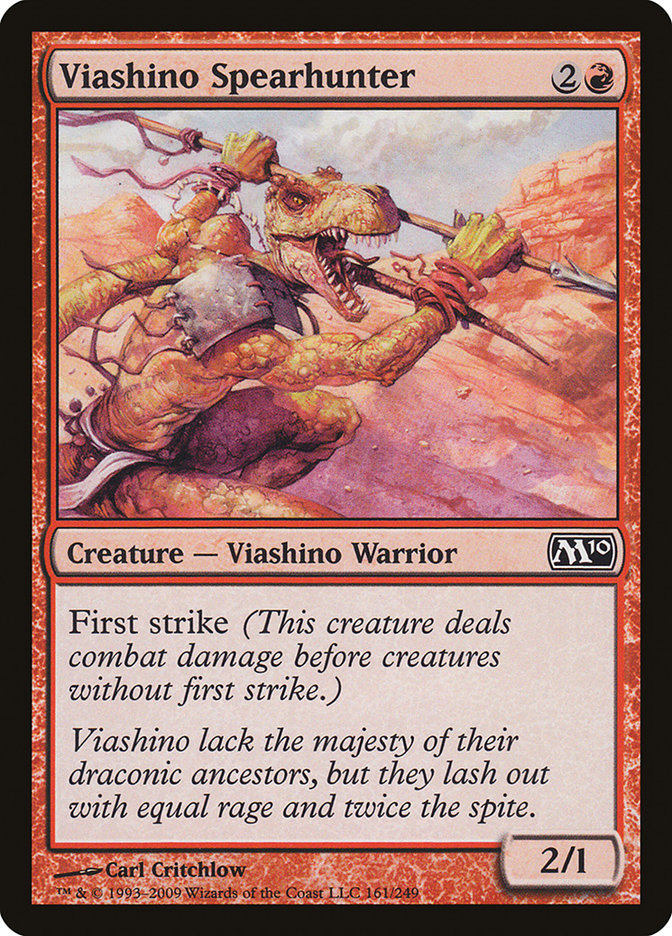 Viashino Spearhunter (161) [Magic 2010] | Odin's Place
