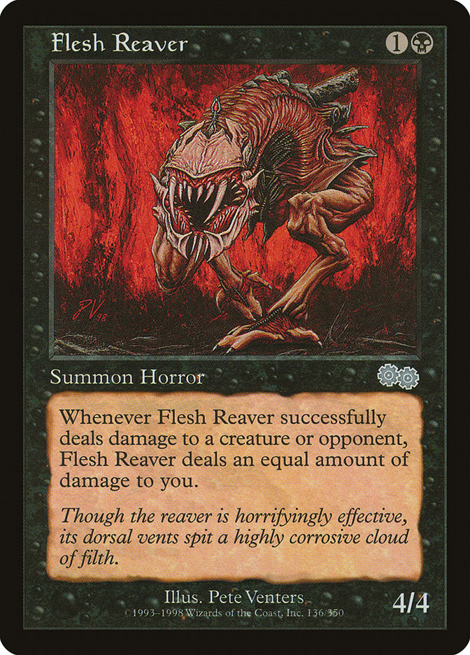 Flesh Reaver (136) [Urza's Saga] | Odin's Place