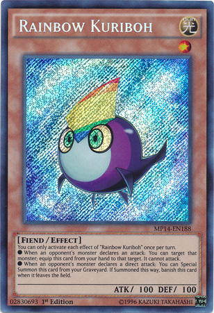 Rainbow Kuriboh [MP14-EN188] Secret Rare | Odin's Place