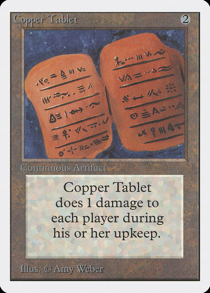 Copper Tablet (239) [Unlimited Edition] | Odin's Place