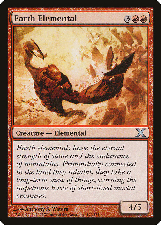 Earth Elemental (199) [Tenth Edition] | Odin's Place
