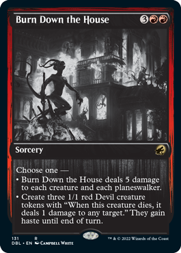 Burn Down the House [Innistrad: Double Feature] | Odin's Place