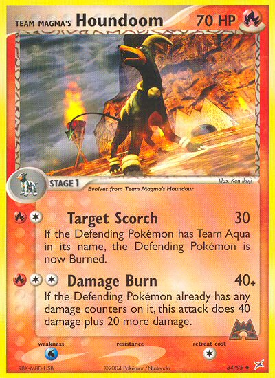 Team Magma's Houndoom (34/95) [EX: Team Magma vs Team Aqua] | Odin's Place