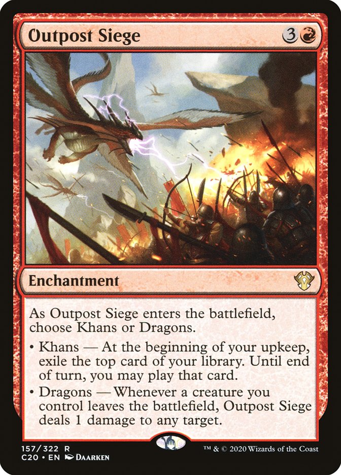 Outpost Siege [Commander 2020] | Odin's Place