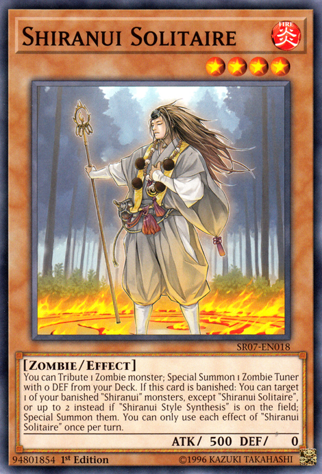 Shiranui Solitaire [SR07-EN018] Common | Odin's Place