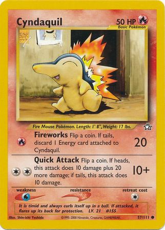 Cyndaquil (57/111) [Neo Genesis Unlimited] | Odin's Place