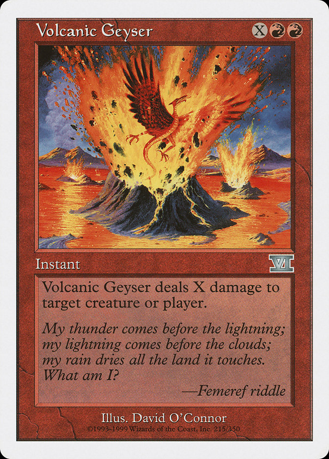 Volcanic Geyser (215) [Classic Sixth Edition] | Odin's Place