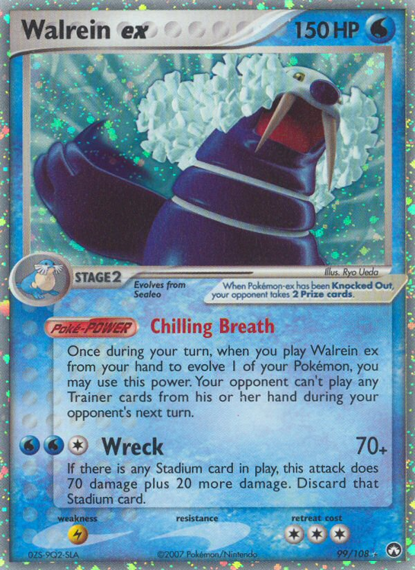 Walrein ex (99/108) [EX: Power Keepers] | Odin's Place