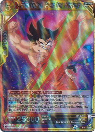 Son Goku, Plan for Victory (DB3-122) [Giant Force] | Odin's Place