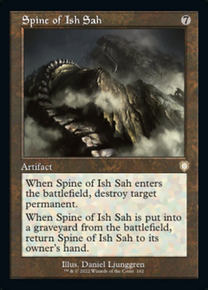 Spine of Ish Sah (Retro) [The Brothers' War Commander] | Odin's Place