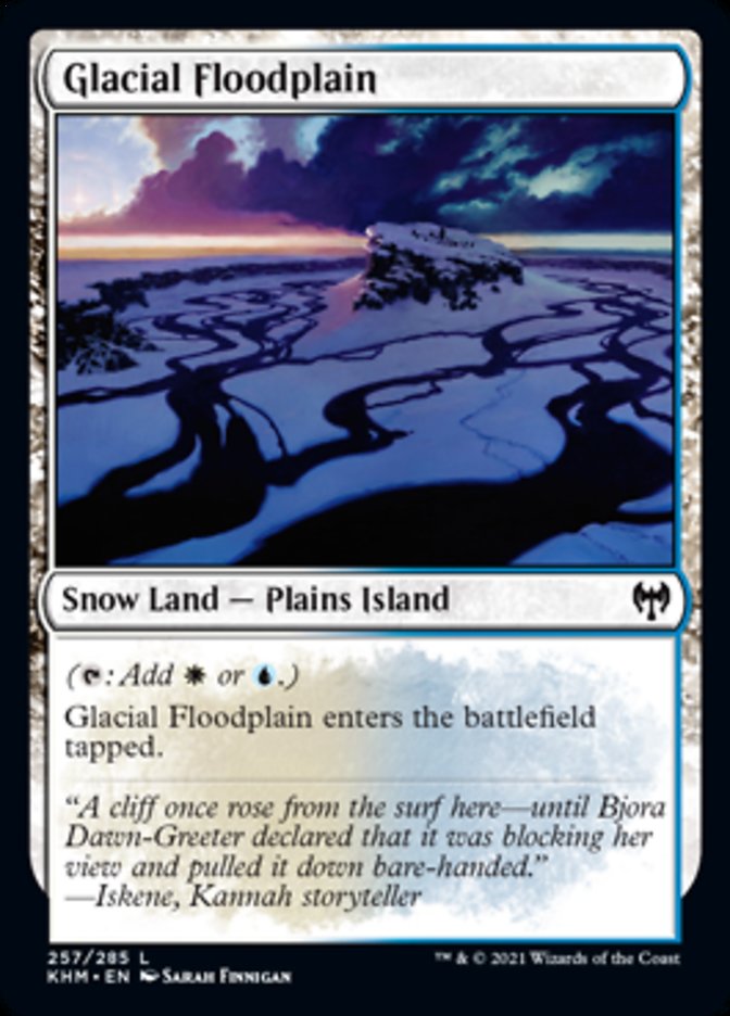 Glacial Floodplain [Kaldheim] | Odin's Place