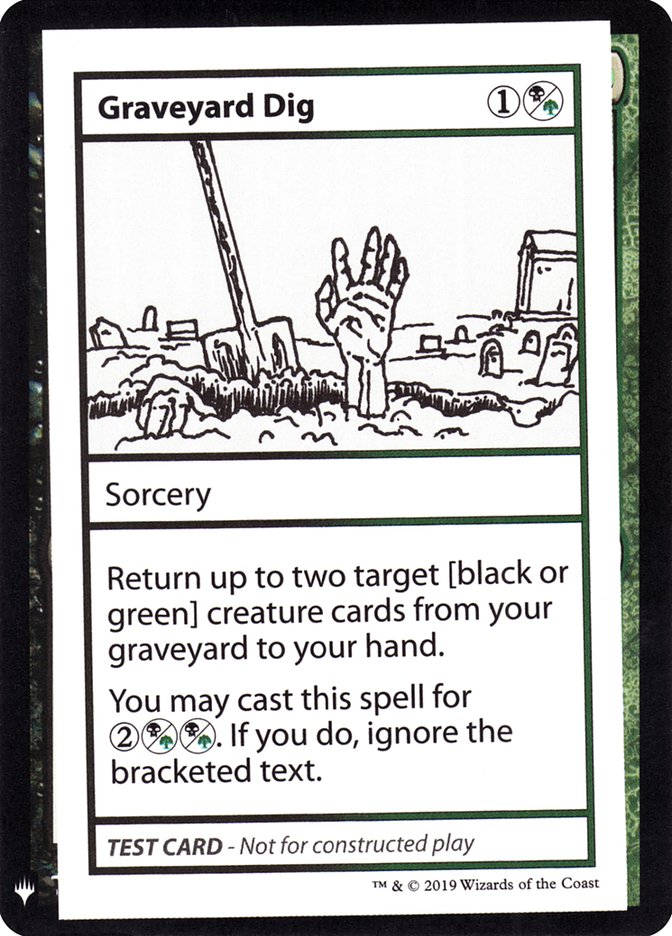 Graveyard Dig [Mystery Booster Playtest Cards] | Odin's Place