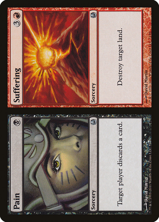 Pain // Suffering (72) [Duel Decks: Ajani vs. Nicol Bolas] | Odin's Place
