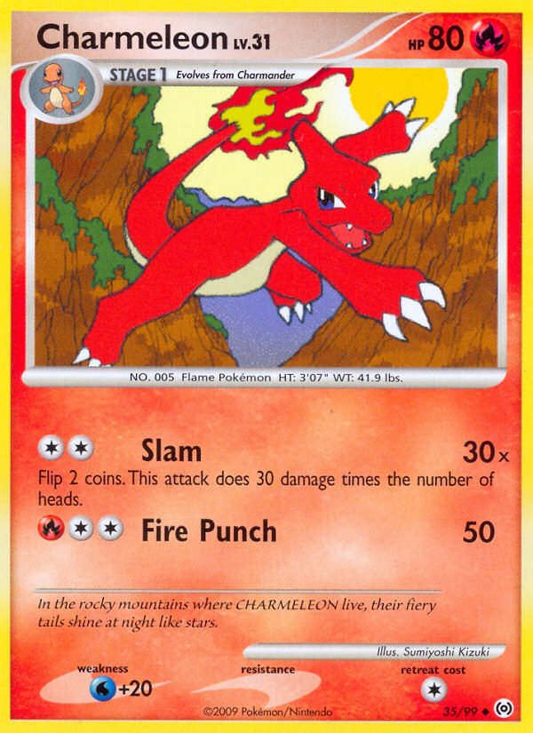 Charmeleon (35/99) [Platinum: Arceus] | Odin's Place