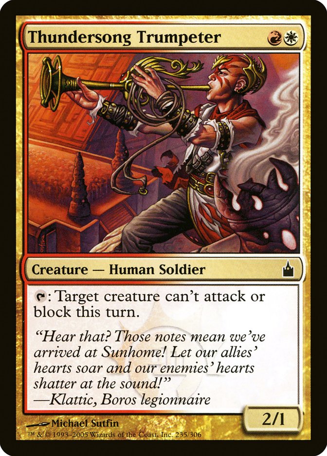 Thundersong Trumpeter (235) [Ravnica: City of Guilds] | Odin's Place