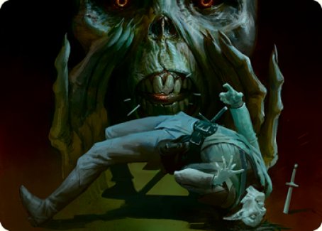 Power Word Kill Art Card [Dungeons & Dragons: Adventures in the Forgotten Realms Art Series] | Odin's Place